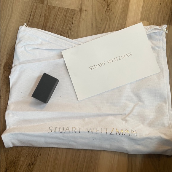 STUART WEITZMAN HIGHLAND BLACK SUEDE OVER THE KNEE BOOTS, Size 9 - Picture 9 of 9